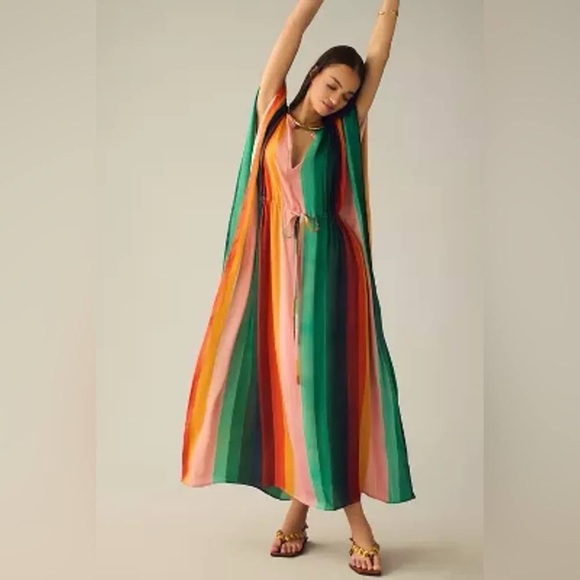 Anthropologie Dresses & Skirts - NWT By Anthropologie striped kaftan